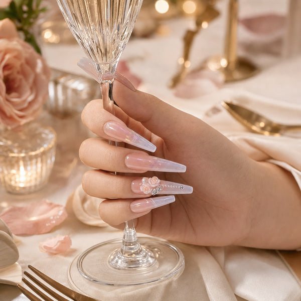 Blush Frost Rose | TB-10028