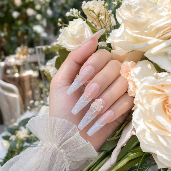 Blush Frost Rose | TB-10028