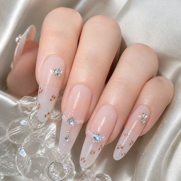 Blush Crystal Petals | TB-10046