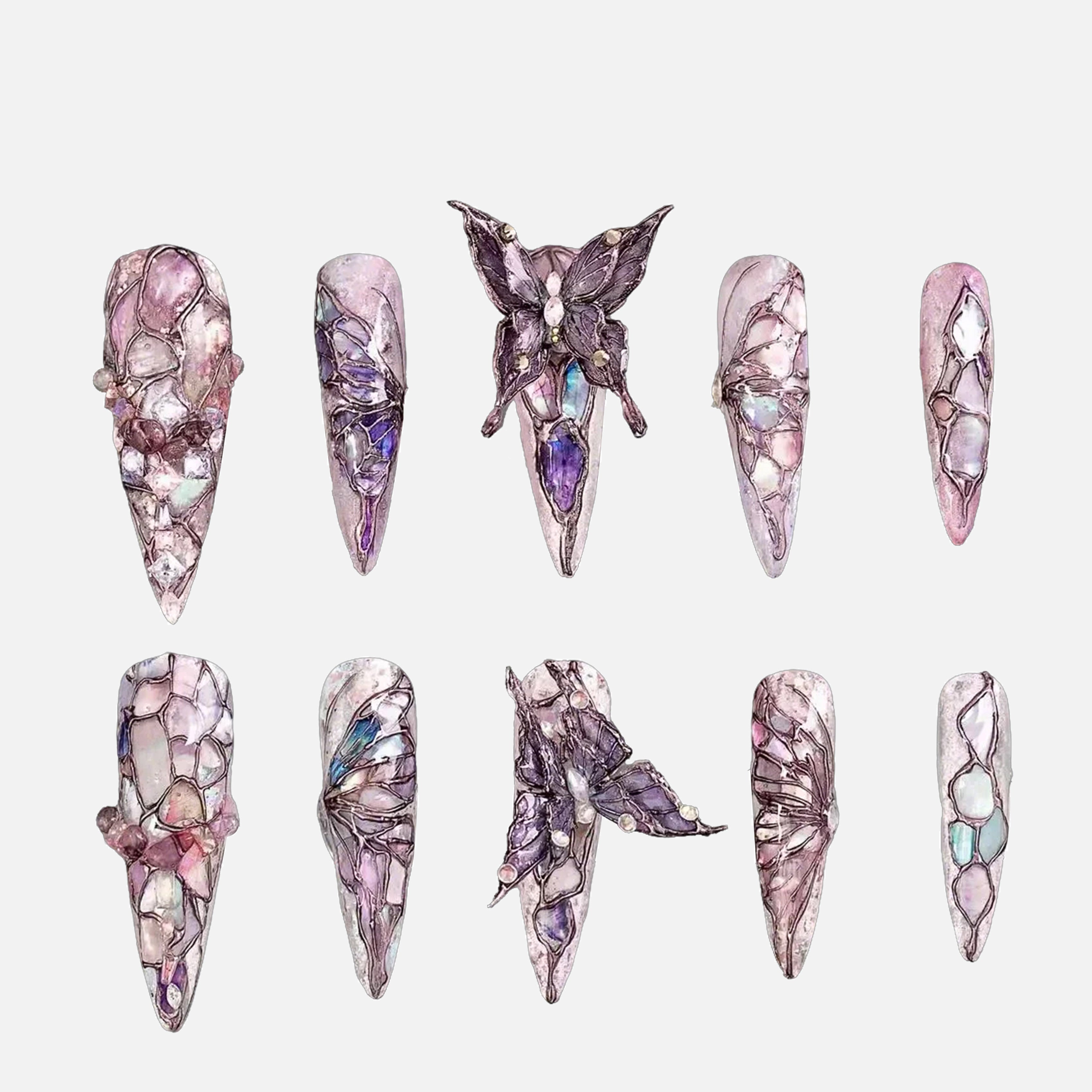 Gothic Amethyst Monarch