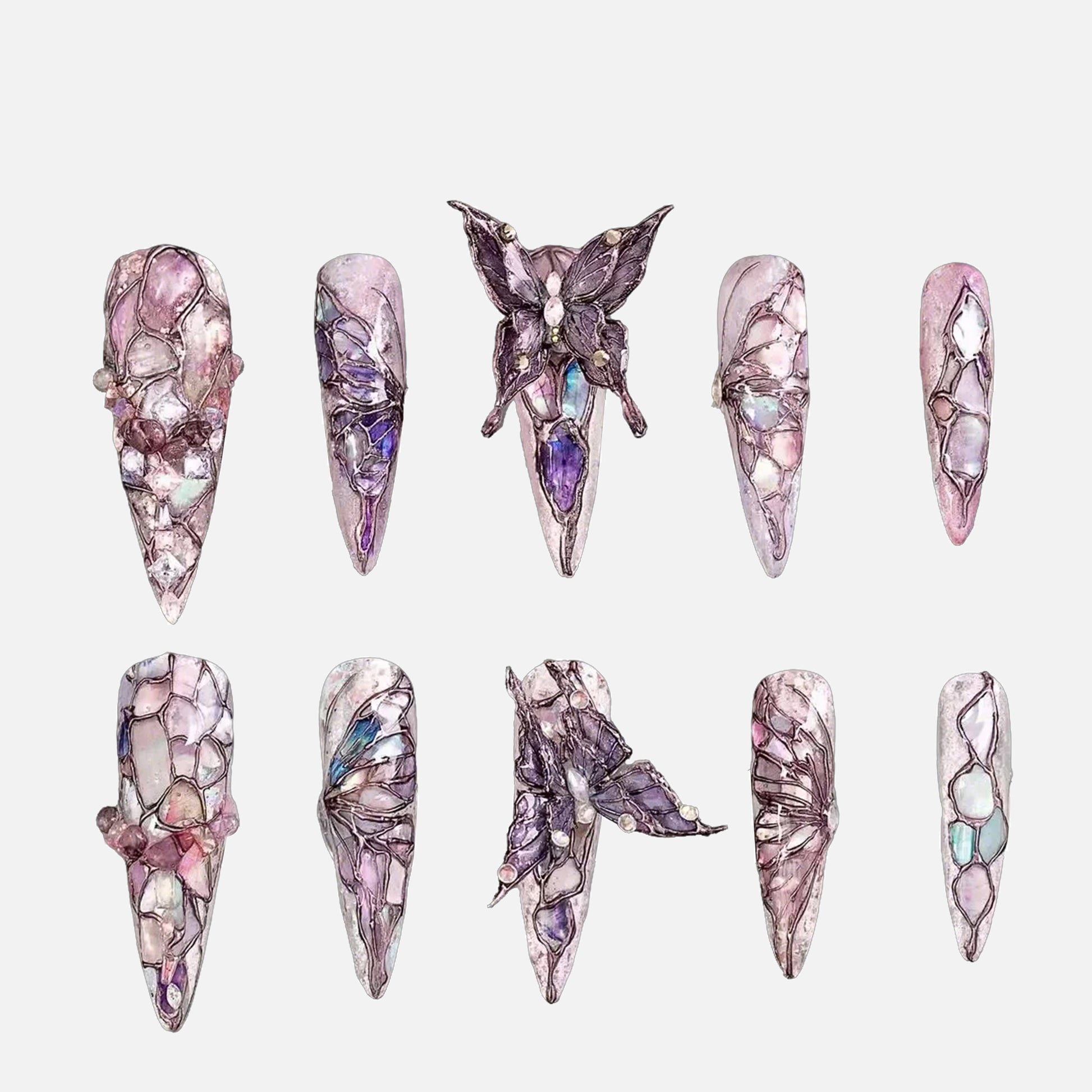 Gothic Amethyst Monarch
