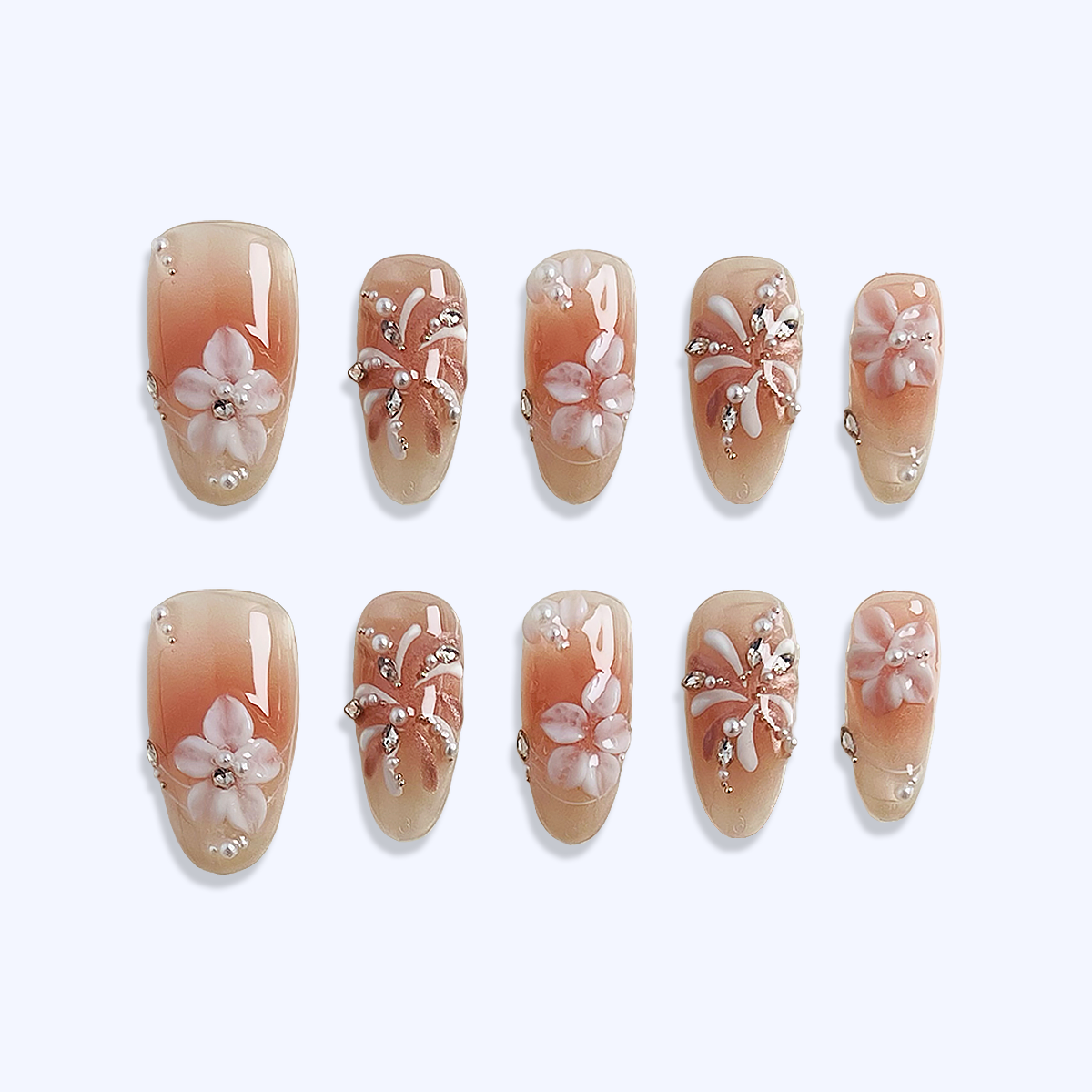 Peach Petal Glow