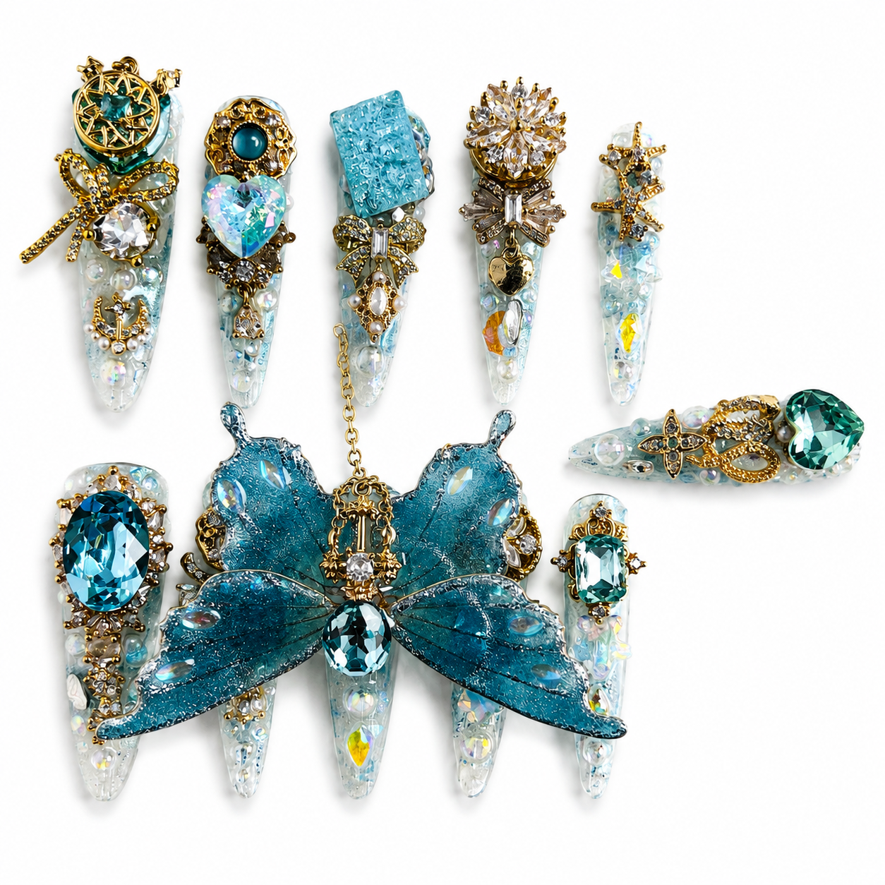 Celestial Blue Symphony