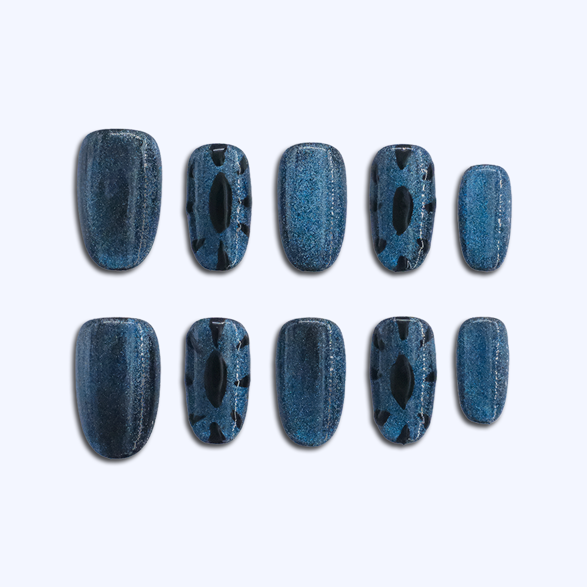 Midnight Sapphire Cat Eye