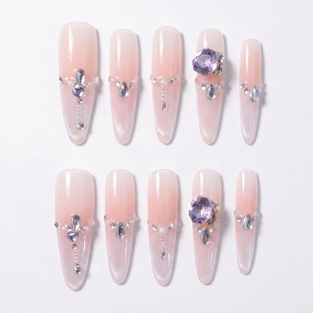 Lavender Crystal Gradient