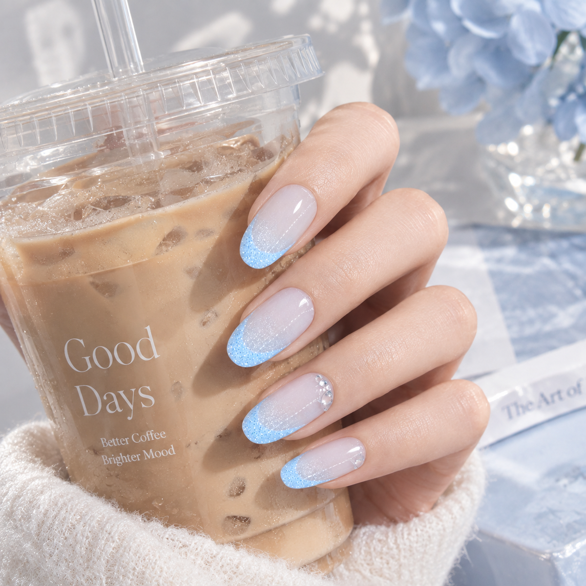 Sky Glitter French | TB-10089